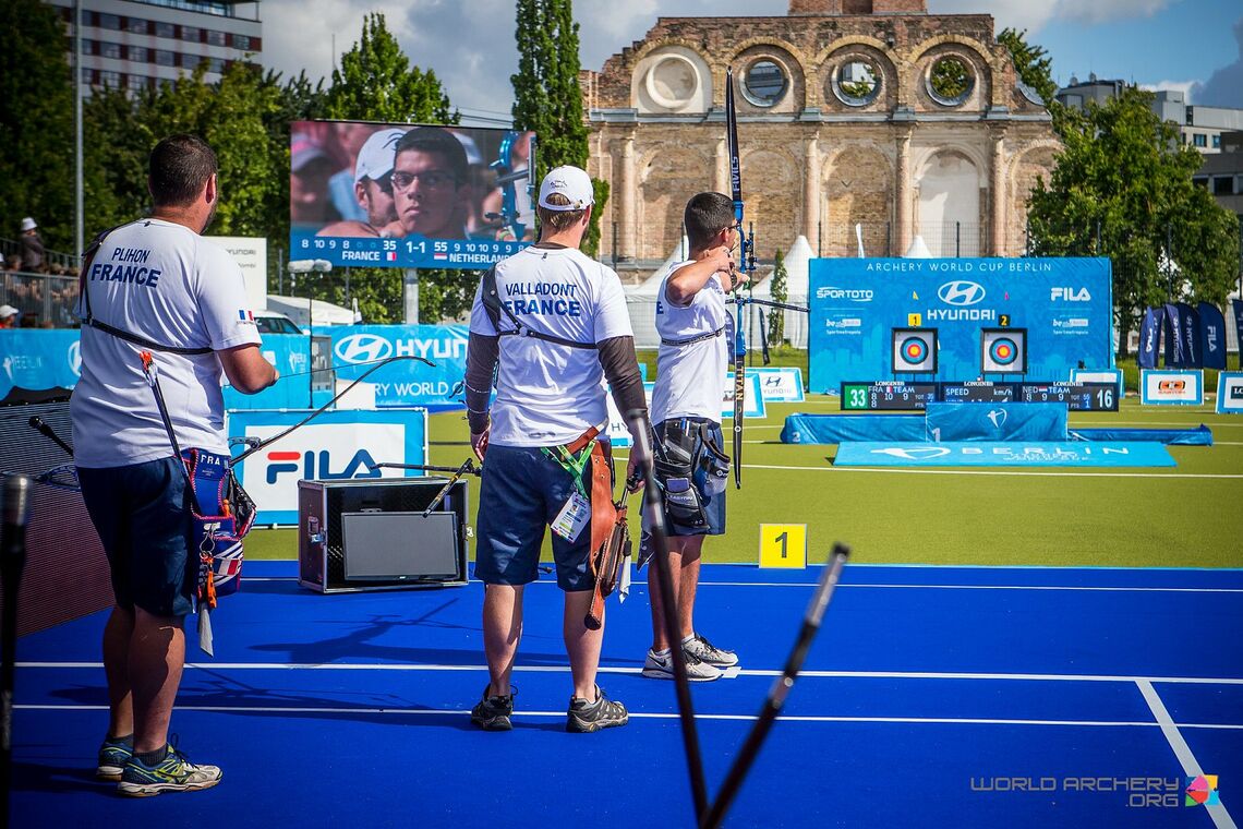 Teilnehmer des Archery World Cup 2017